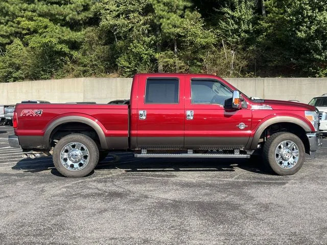 Used 2016 Ruby Red Metallic Tinted Clearcoat Ford Lariat image 2