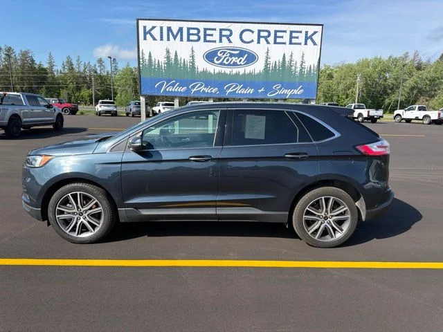 Used 2024 Ford Edge Titanium with VIN 2FMPK4K90RBB26636 for sale in Pine River, Minnesota