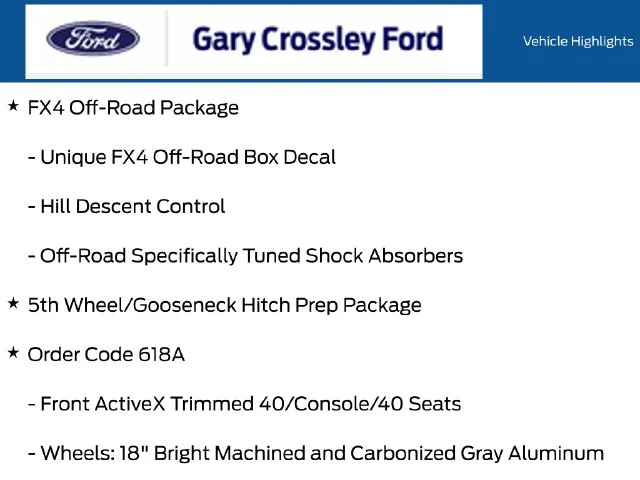 New 2027 Star White Metallic Tri-Coat Ford F-350® Lariat® image 12