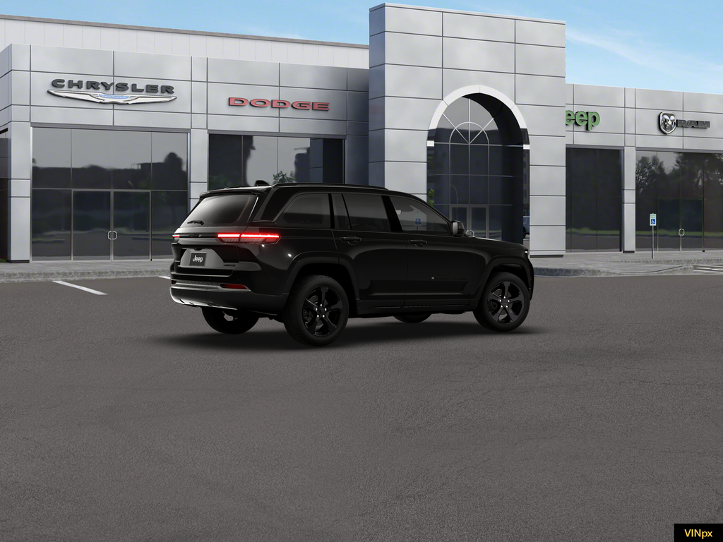 New 2026 Diamond Black Crystal Pearl-Coat Exterior Paint Jeep Limited image 7