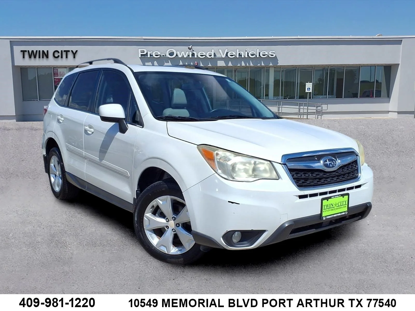 Used 2015 White Subaru 2.5i Limited image 1