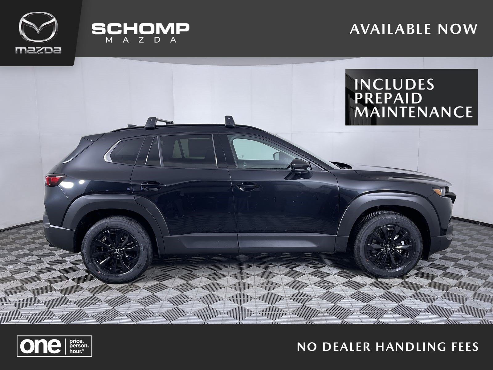 New 2026 Jet Black Mica Mazda Premium image 1