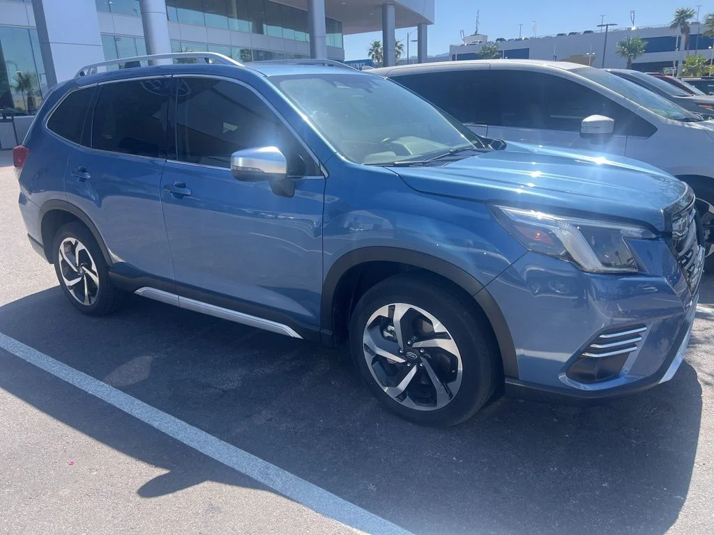 Used 2022 Blue Subaru Touring image 2