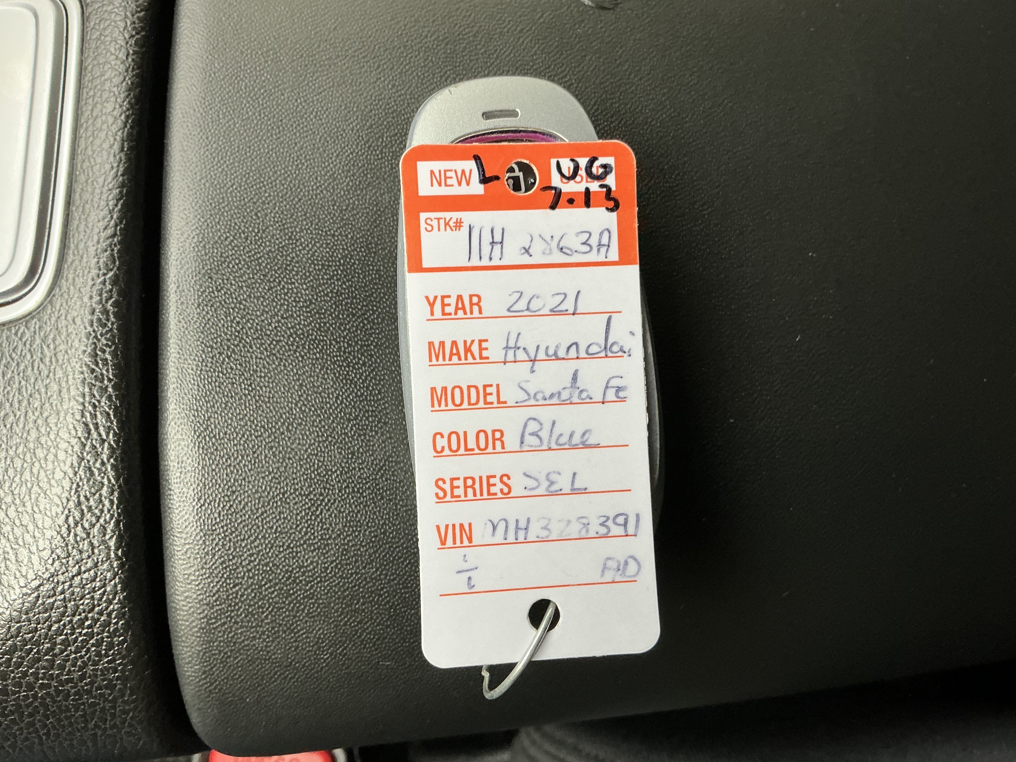 Used 2021 Stormy Sea Hyundai SEL image 7