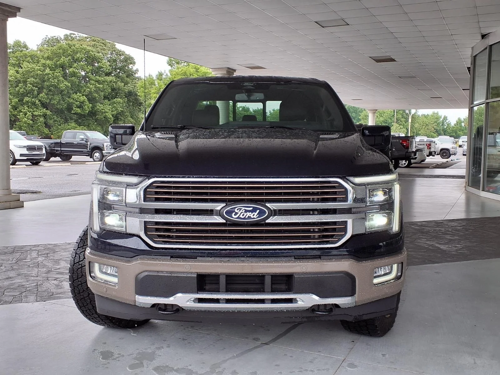 Used 2026 Antimatter Blue Metallic Ford King Ranch image 10