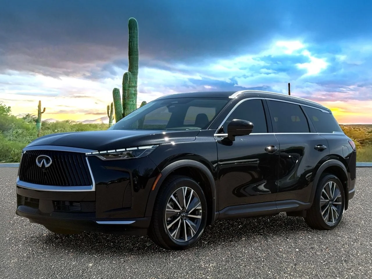 New 2027 MINERAL BLACK INFINITI Luxe FWD image 2