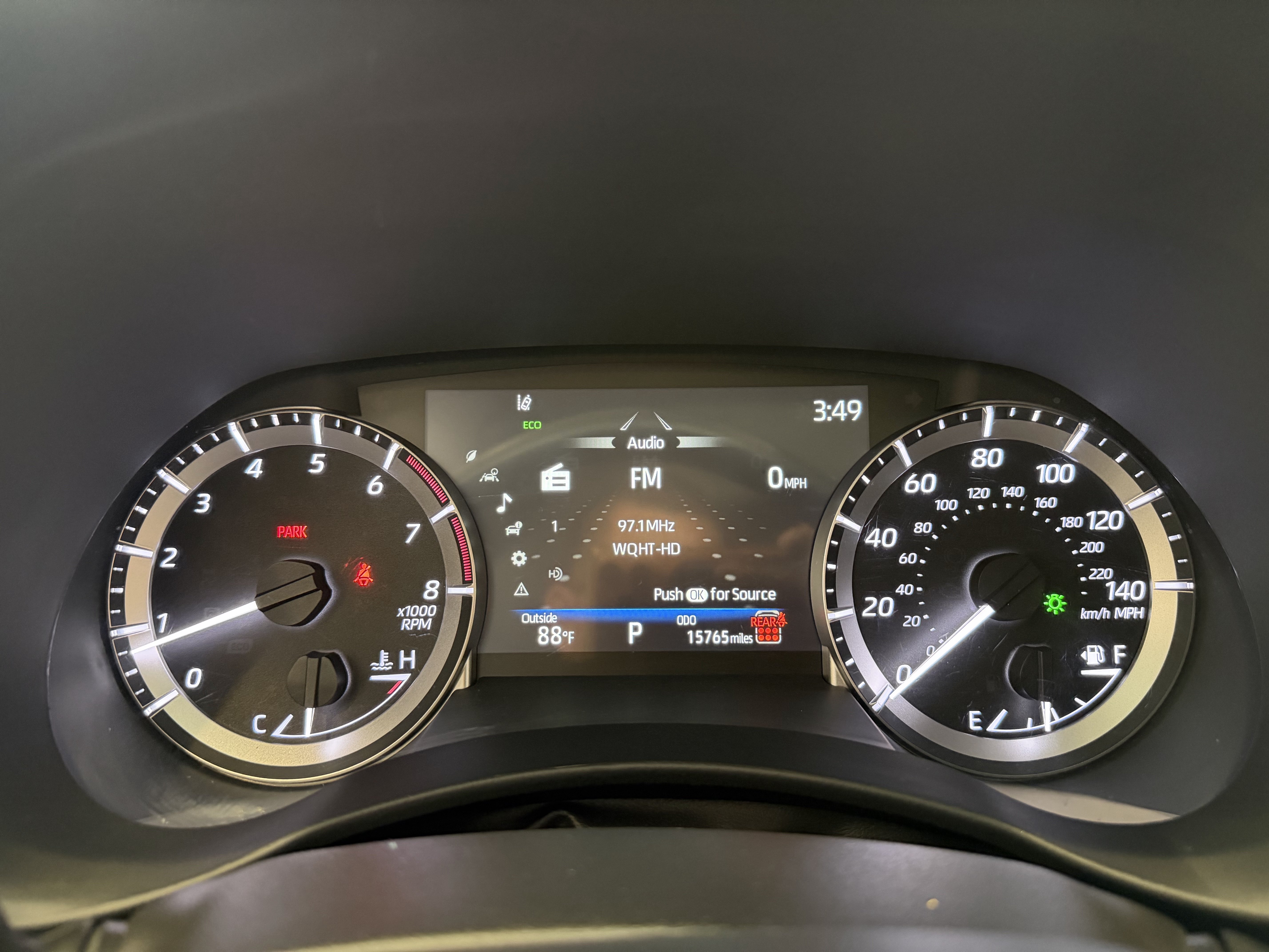 Certified Used 2025 RUBY FLARE RED Toyota XLE image 12