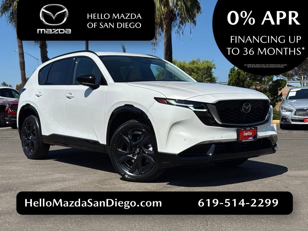 New 2026 Rhodium White Metallic Mazda 2.5 S Premium Plus AWD image 1