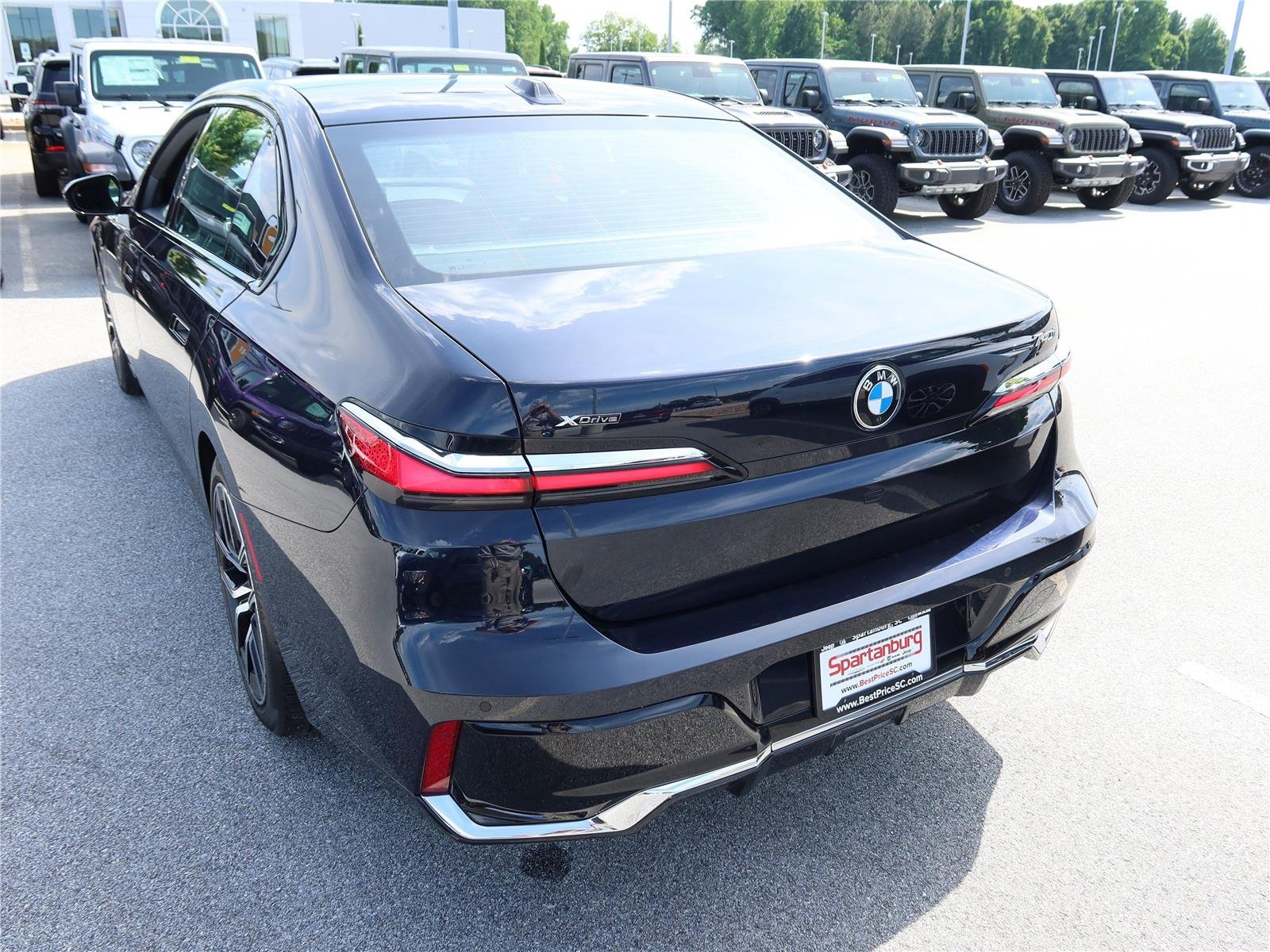 Used 2025 Carbon Black Metallic BMW 740i xDrive image 4