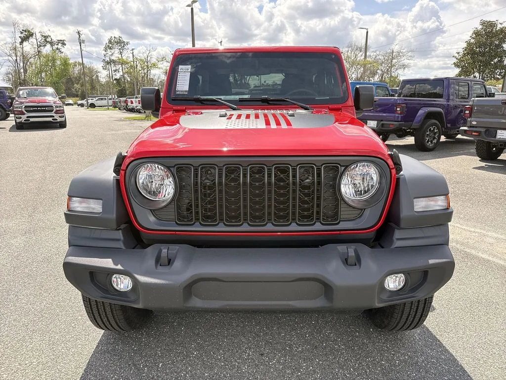 New 2026 Firecracker Red Clear-Coat Exterior Paint Jeep Sport image 7
