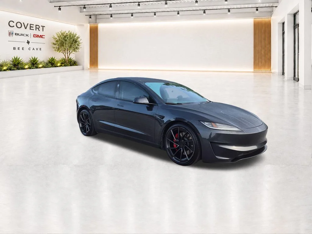Used 2025 Gray Tesla Performance image 1