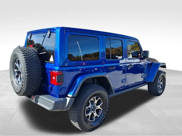 Used 2019 Blue Jeep Unlimited Rubicon image 12
