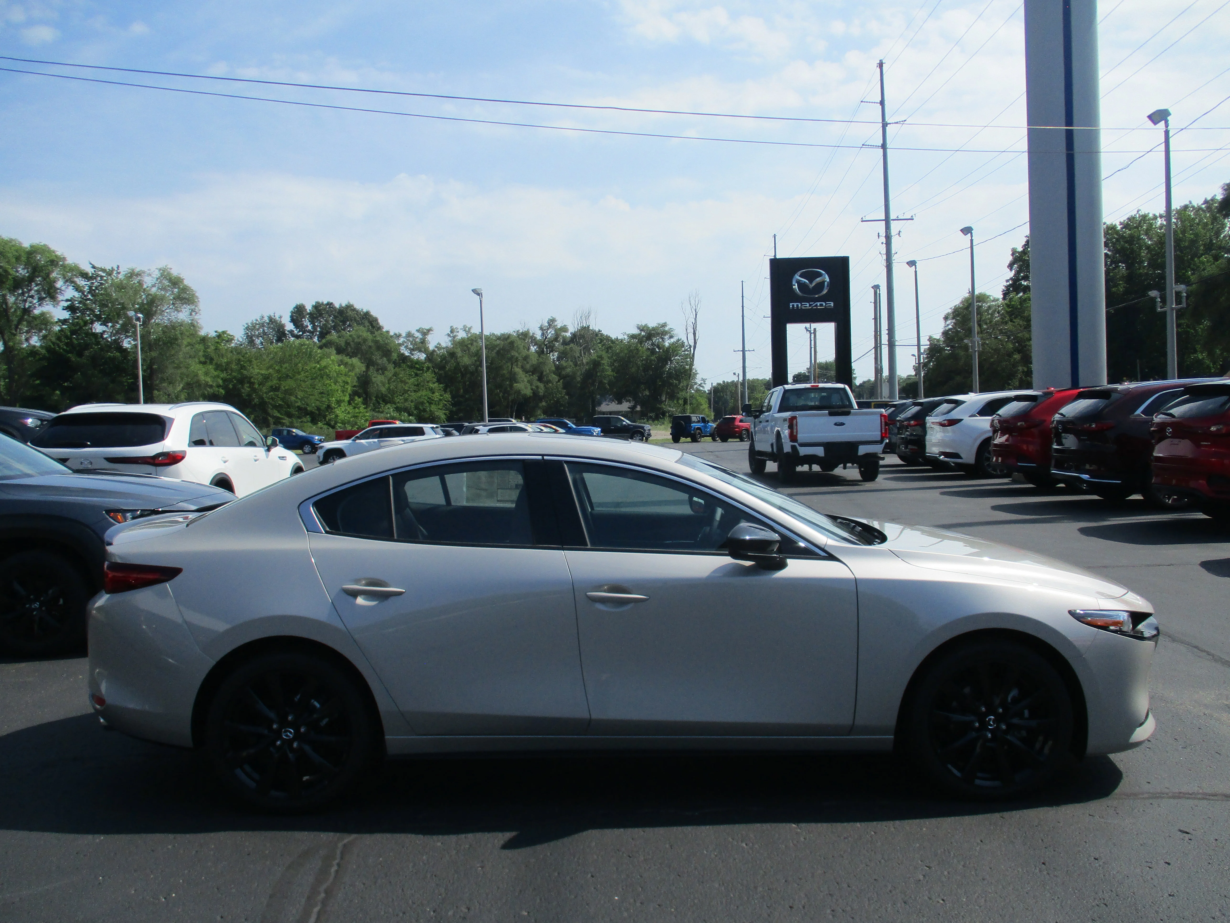 New 2025 Platinum Quartz Metallic Mazda 2.5 Turbo Premium Plus AWD image 5