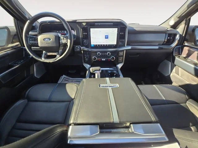 Certified Used 2025 White Metallic Ford Platinum image 10