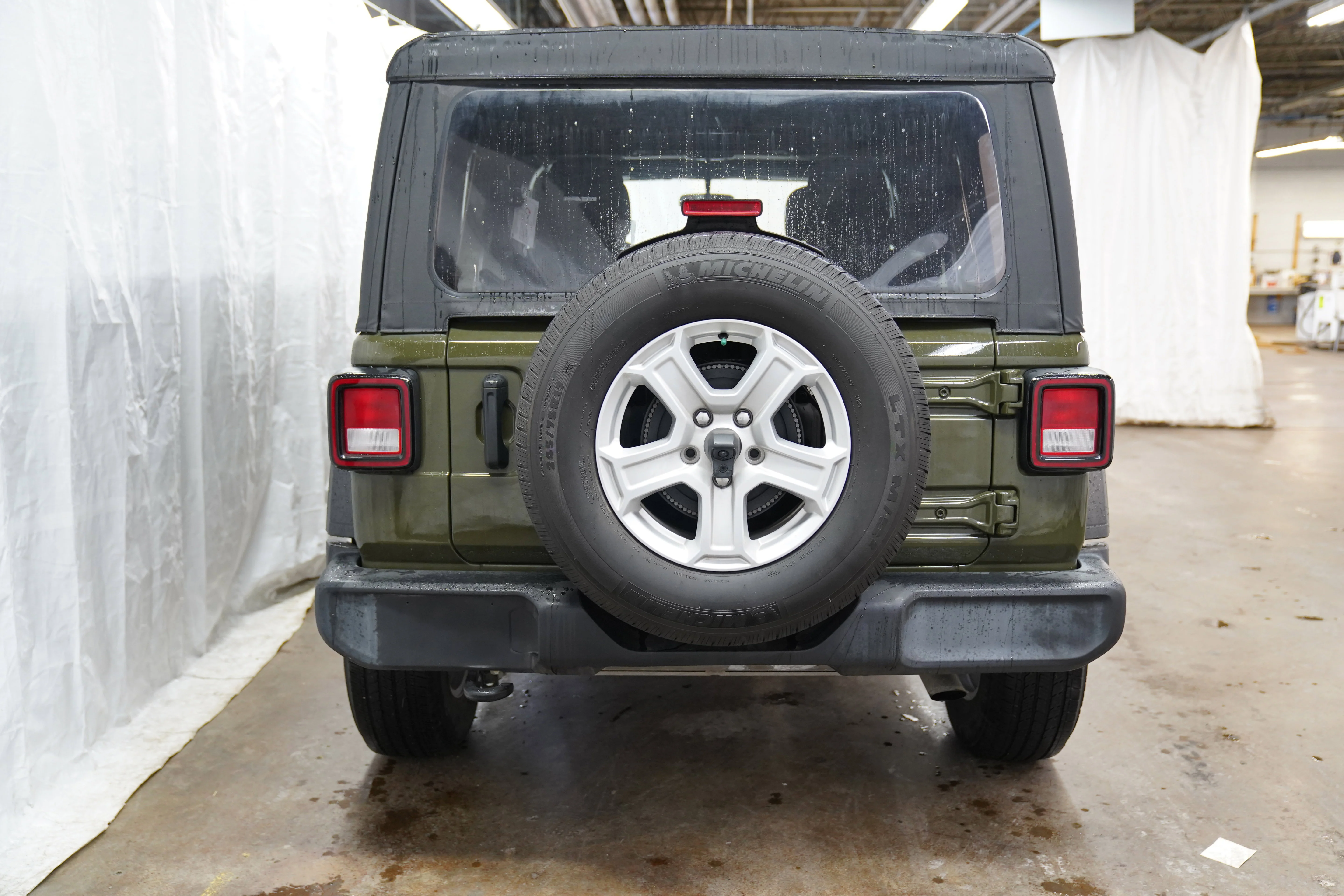 Used 2022 Sarge Green Clearcoat Jeep Unlimited Sport S image 6