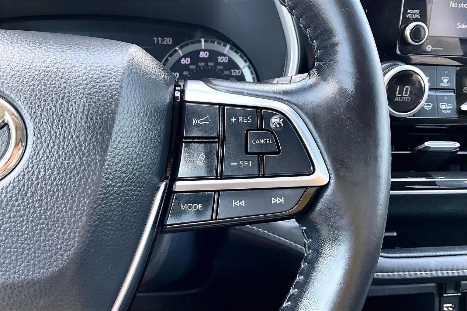 Used 2021 Magnetic Gray Metallic Toyota XLE image 24