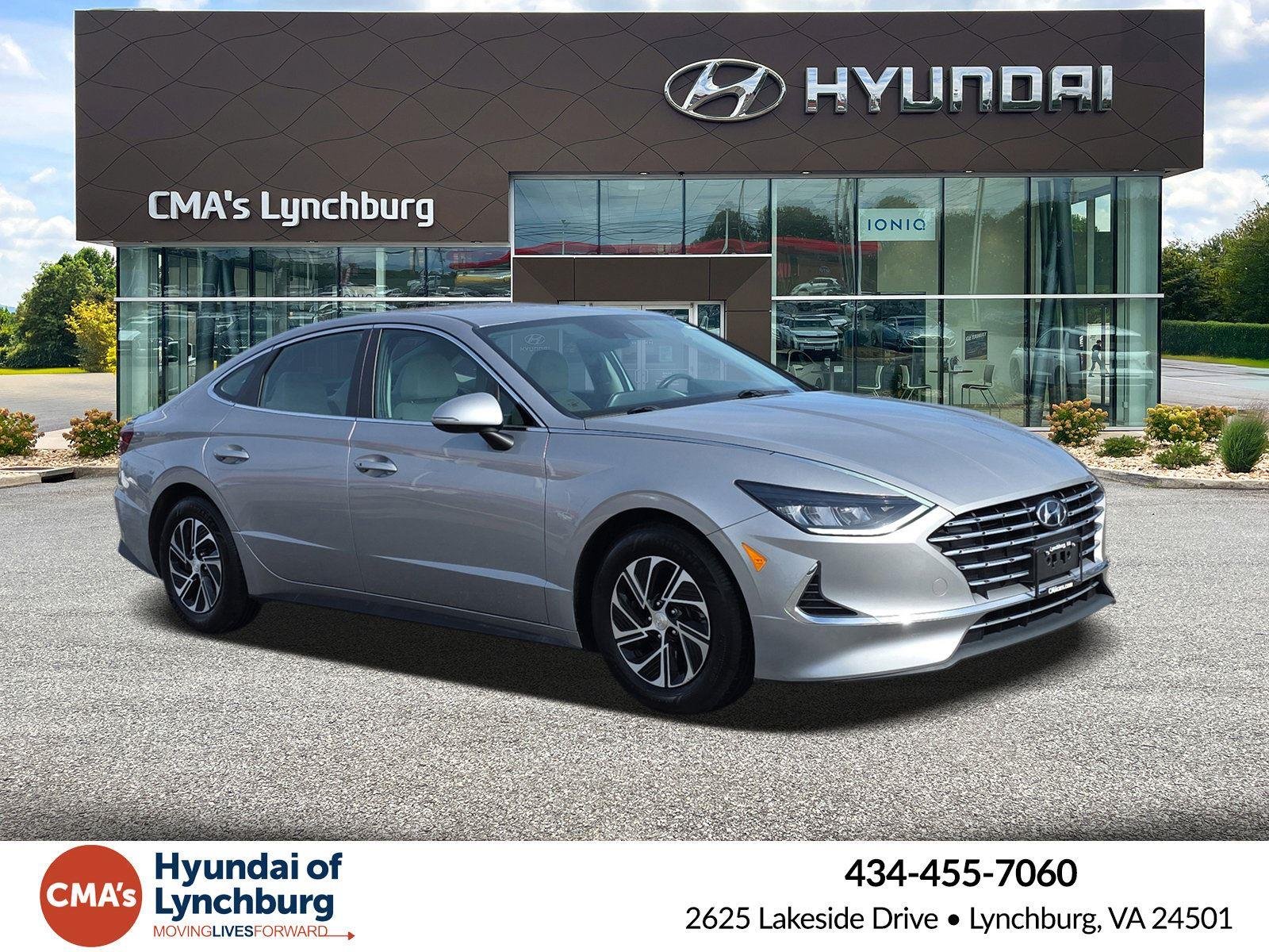 2021 Hyundai Sonata Hybrid Blue