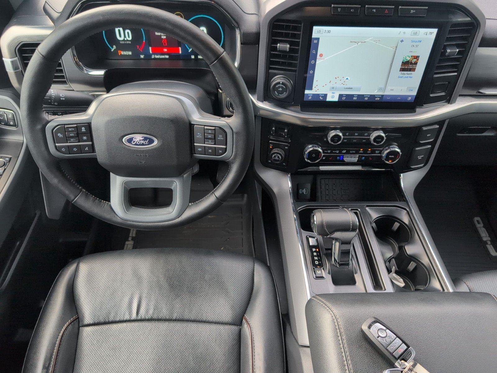 Used 2023 Antimatter Blue Ford LARIAT image 36