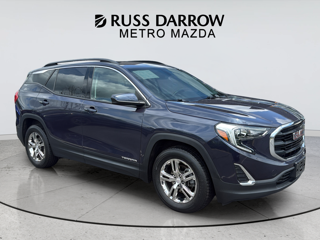 Used 2019 Blue GMC SLE image 7
