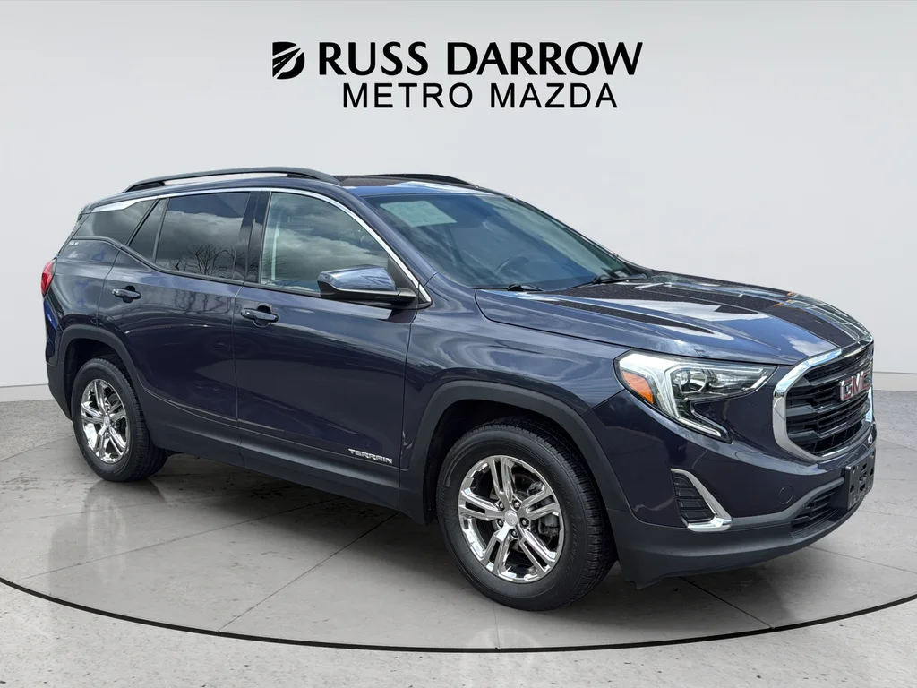 Used 2019 Blue GMC SLE image 7