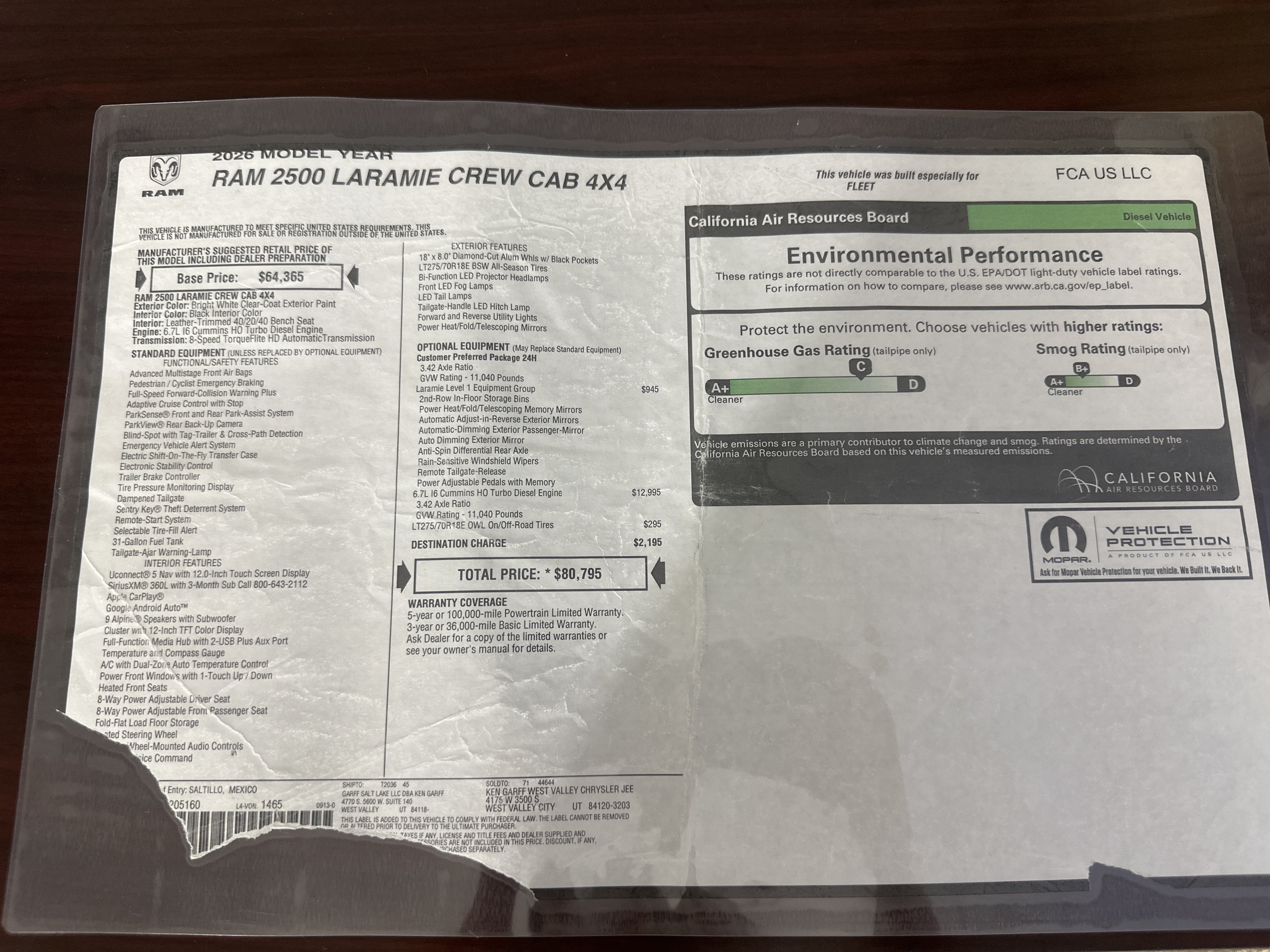 Certified Used 2026 Bright White Clearcoat Ram Laramie image 29