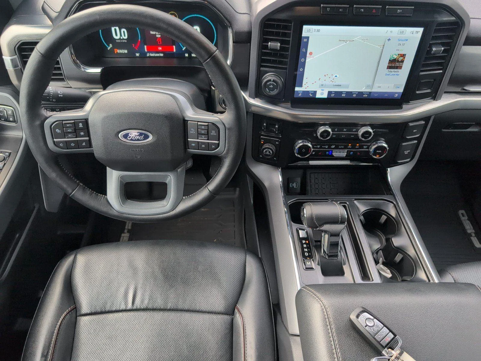 Used 2023 Antimatter Blue Ford LARIAT image 36