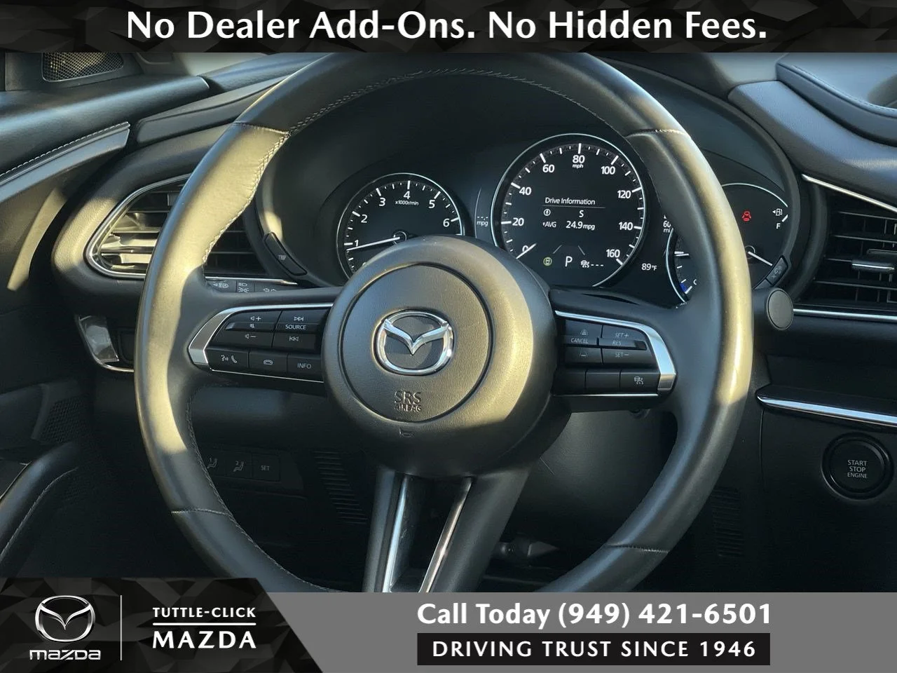 Used 2024 Jet Black Mica Mazda 2.5 S Preferred Package image 24