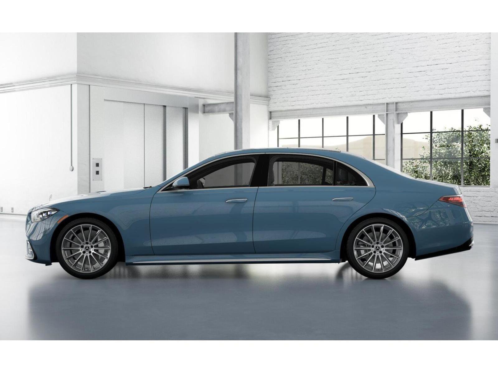 New 2026 MANUFAKTUR China Blue Mercedes-Benz S 580 image 34
