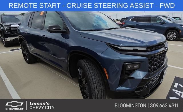 Used 2024 Lakeshore Blue Metallic Chevrolet RS image 1