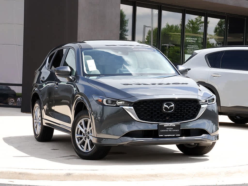 Certified Used 2025 Machine Gray Metallic Mazda 2.5 S Preferred Package image 2