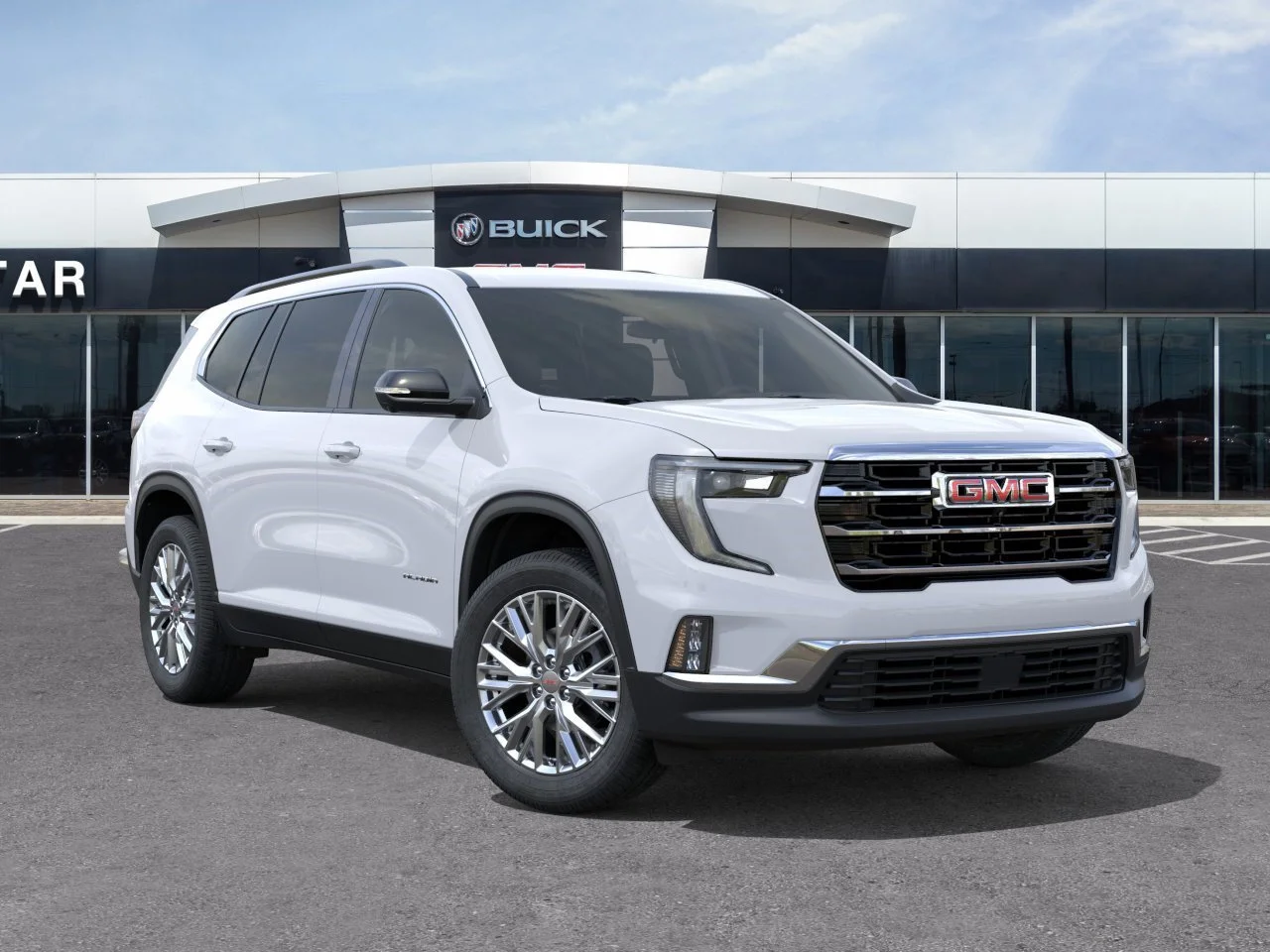 New 2027 Glacier White Tricoat GMC Elevation image 7