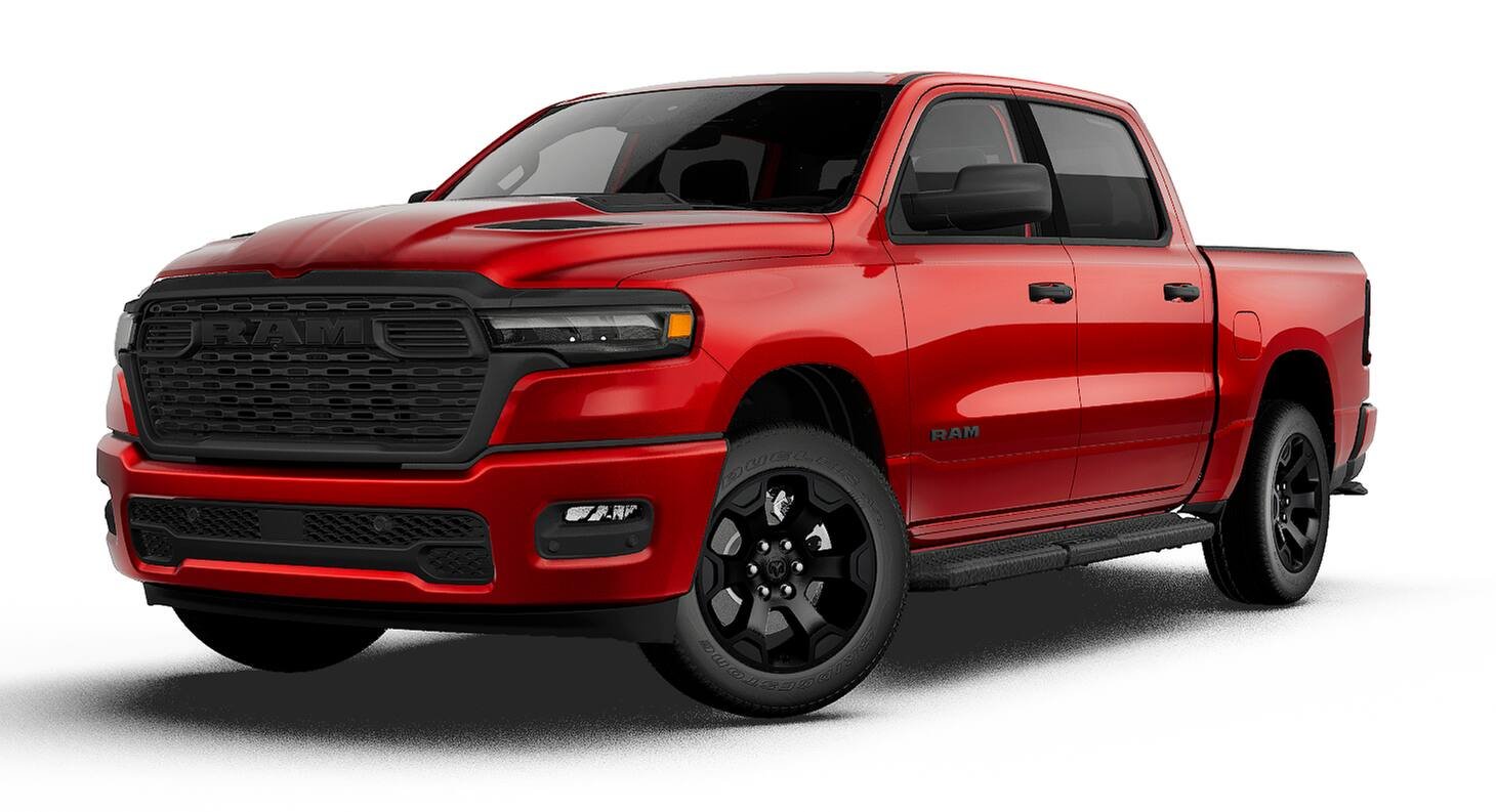 New 2027 Molten Red Pearl-Coat Exterior Paint RAM Express image 1