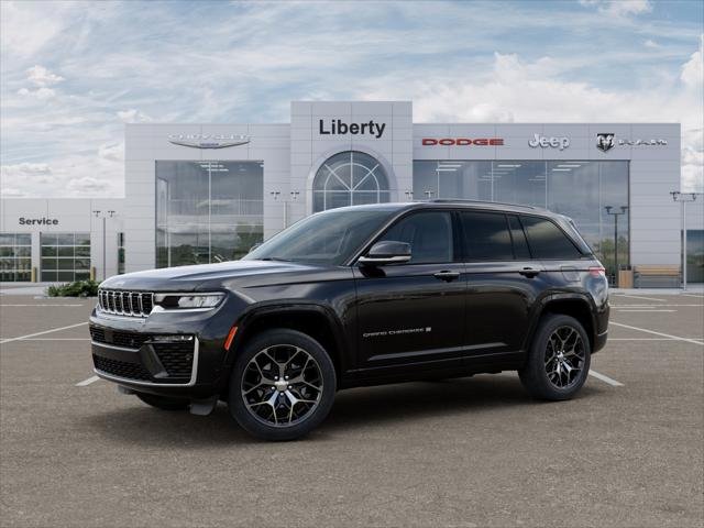 New 2026 Diamond Black Crystal Pearl-Coat Exterior Paint Jeep Summit image 29