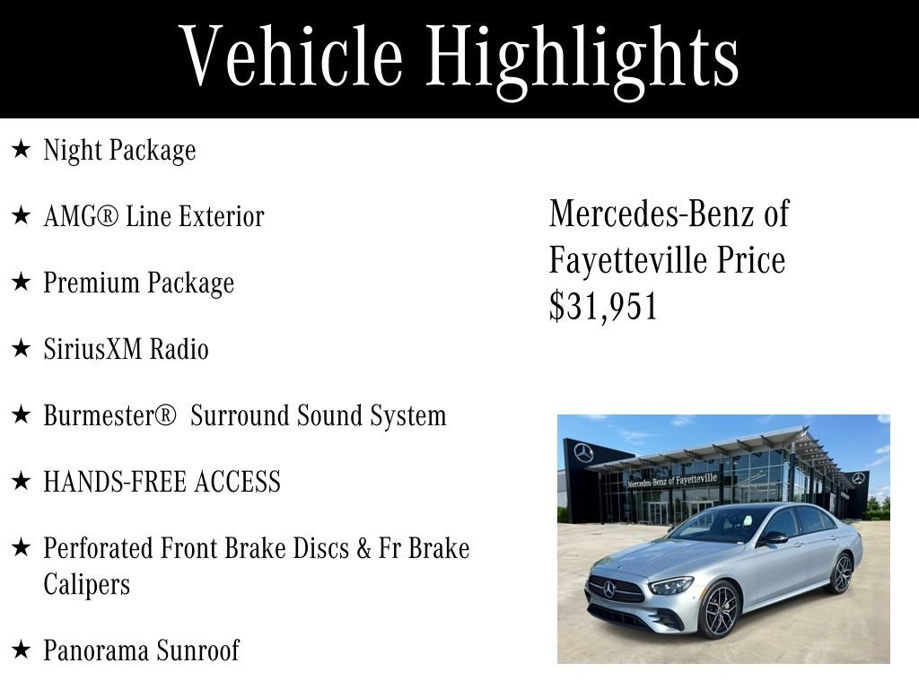 Certified Used 2022 Silver Mercedes-Benz E 350 image 6