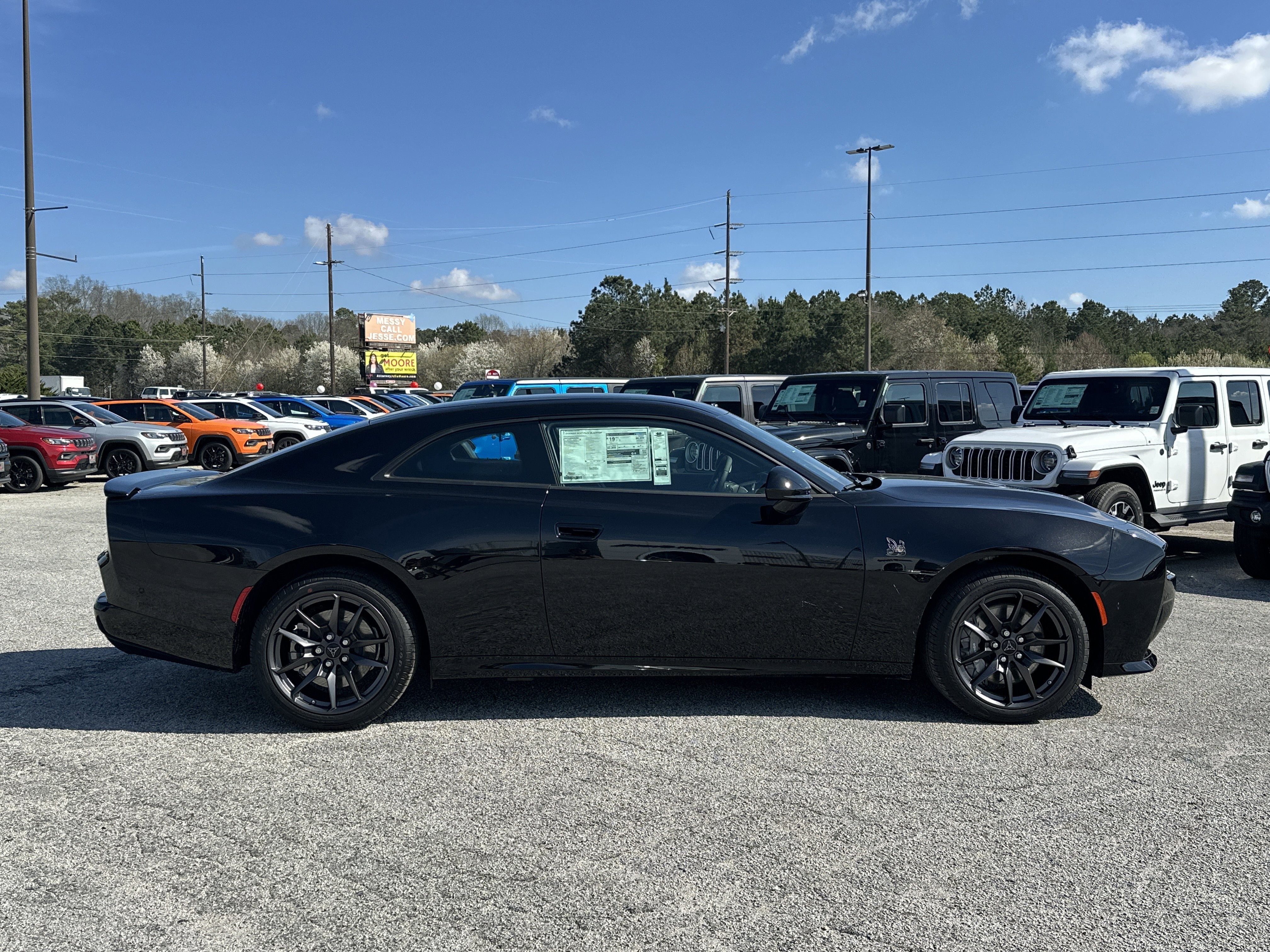 New 2026 Diamond Black Crystal Pearlcoat Dodge Scat Pack image 9