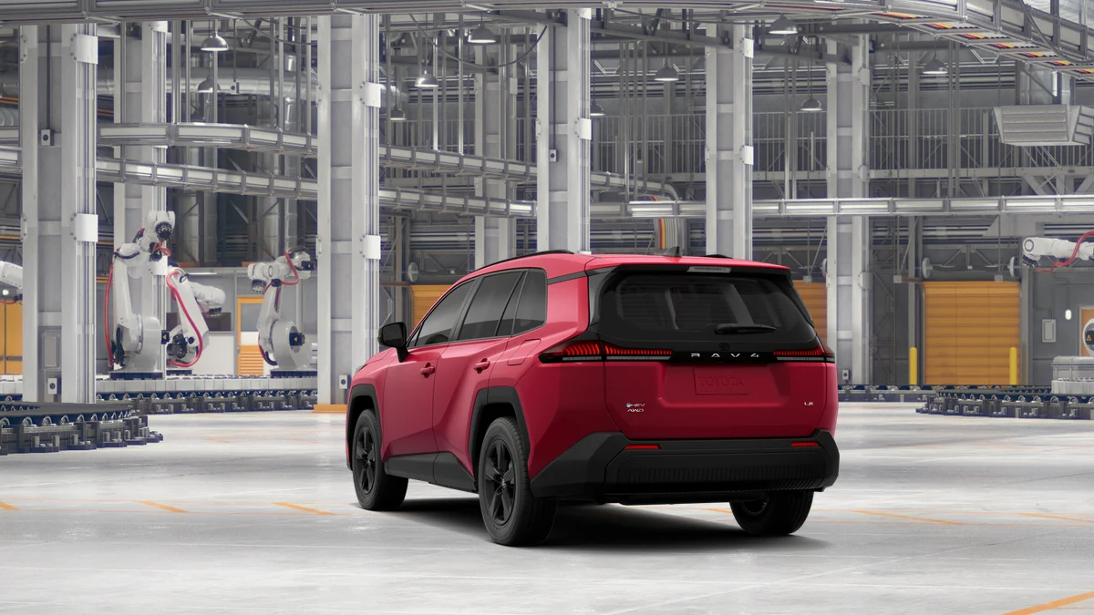 New 2026 Ruby Flare Pearl Toyota LE image 7