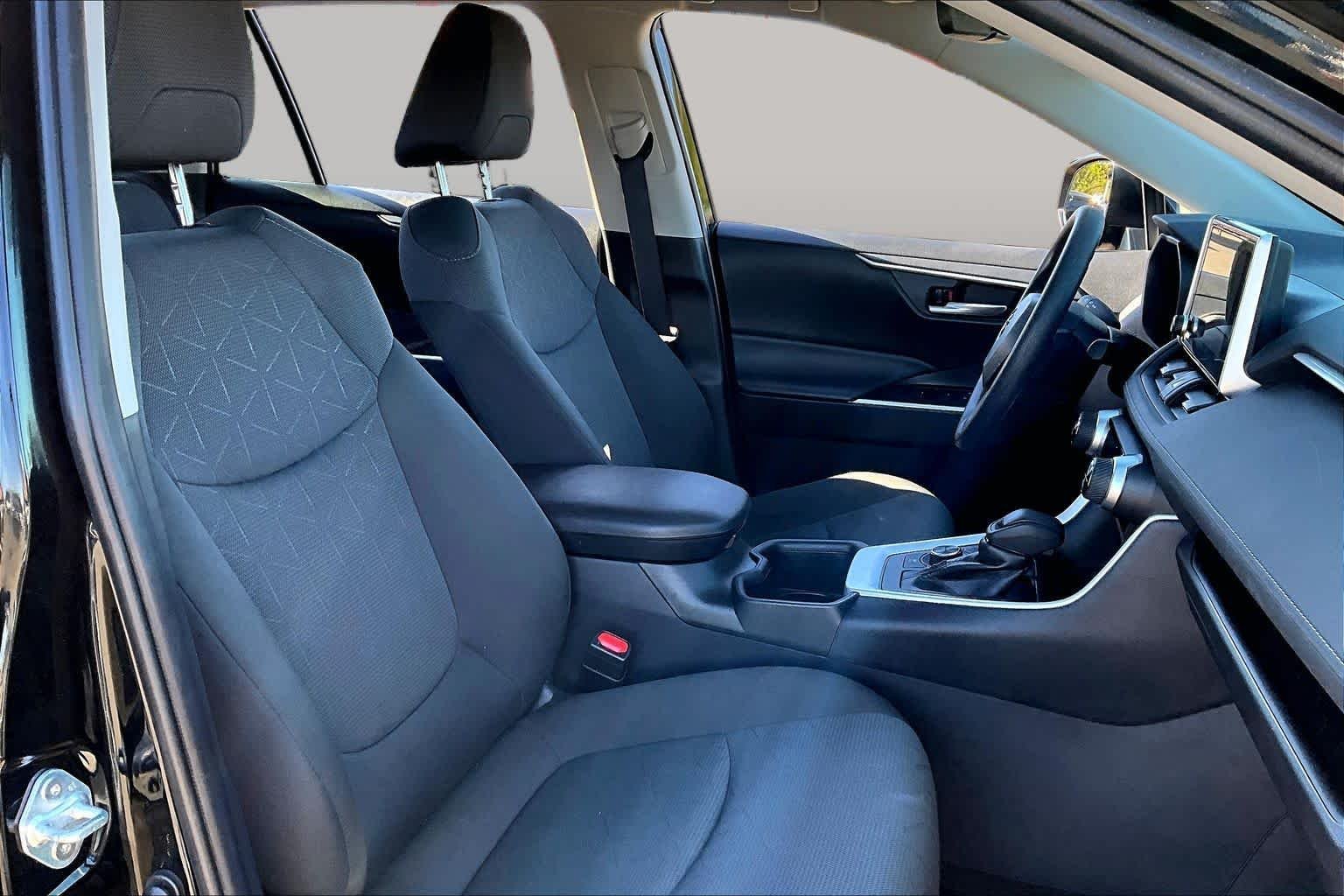 Certified Used 2025 Midnight Black Metallic Toyota Hybrid XLE image 8