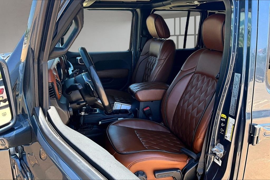 Used 2021 Black Clearcoat Jeep Unlimited Rubicon 392 image 25