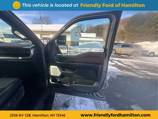Used 2023 Gray Metallic Ford Lariat image 96