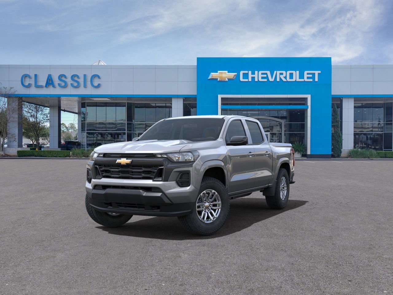 2025 Chevrolet Colorado WT/LT Gray at Classic Elite Chevrolet Hwy 6