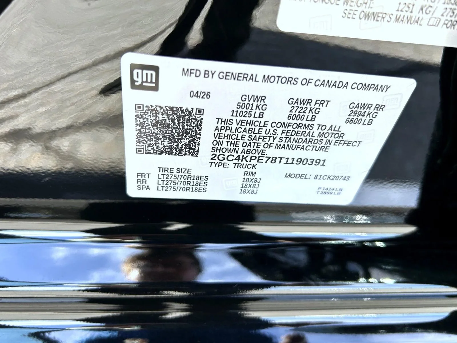 New 2026 Black Chevrolet LTZ image 25