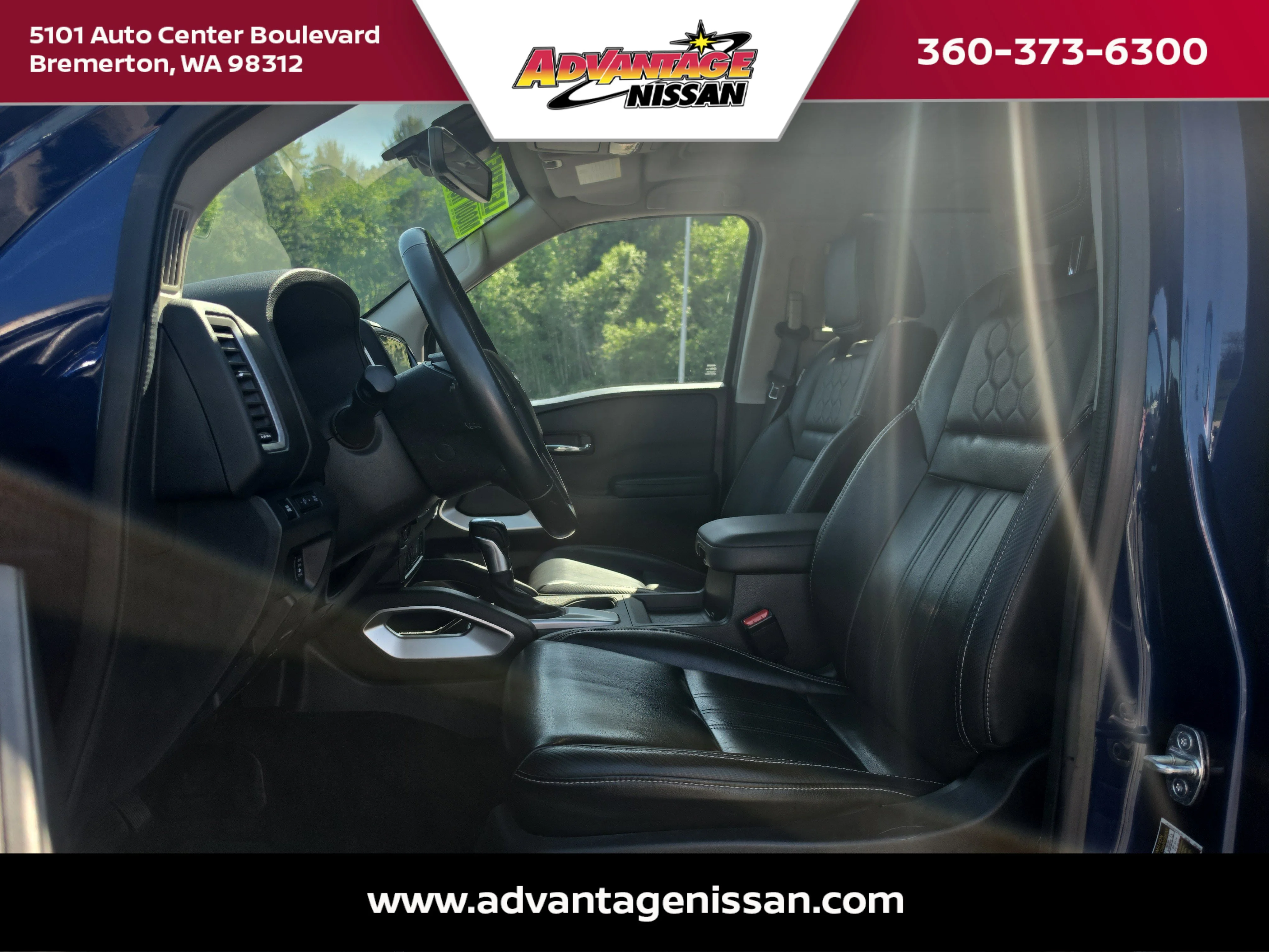 Used 2023 Deep Blue Pearl Nissan SV image 25