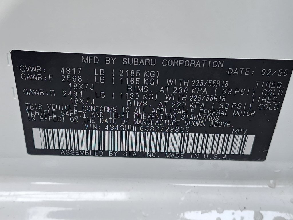 2025 Subaru Crosstrek Sport - Photo 37