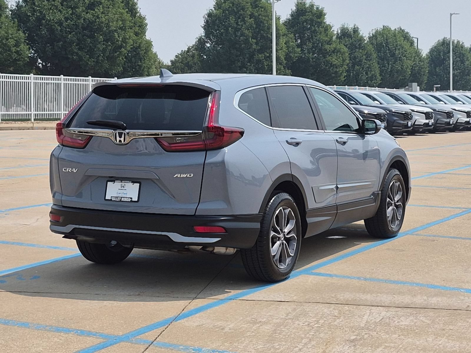 Certified Used 2022 Sonic Gray Pearl Honda EX-L AWD image 7