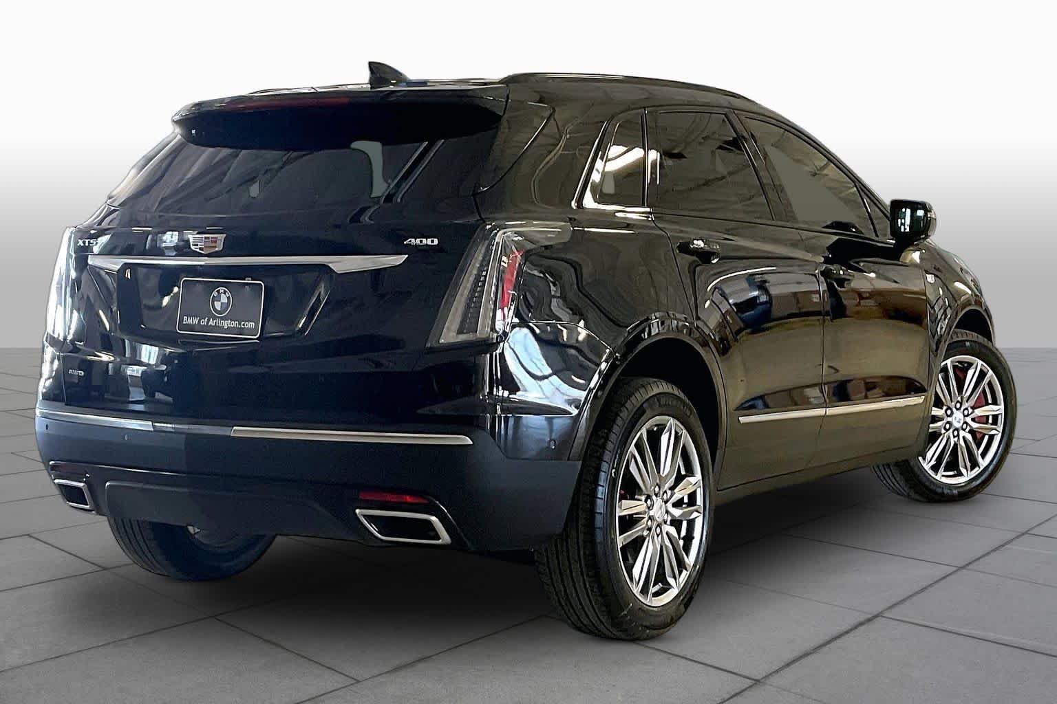 Used 2025 Stellar Black Metallic Cadillac AWD Sport image 12