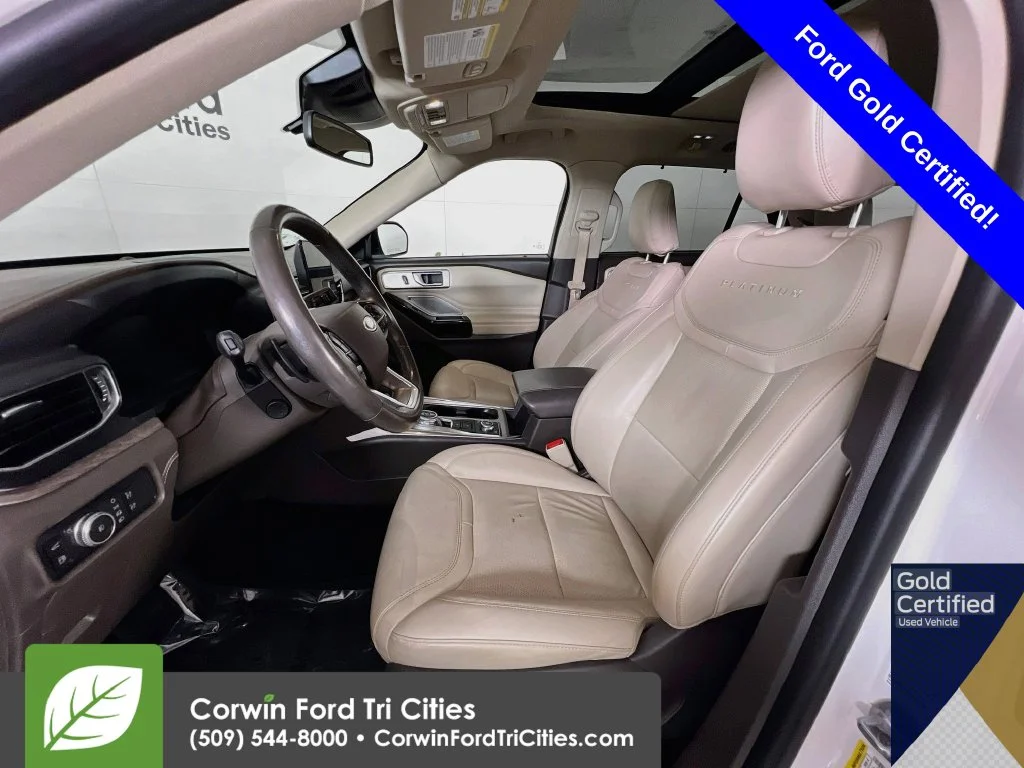 Used 2021 White Ford Platinum image 26