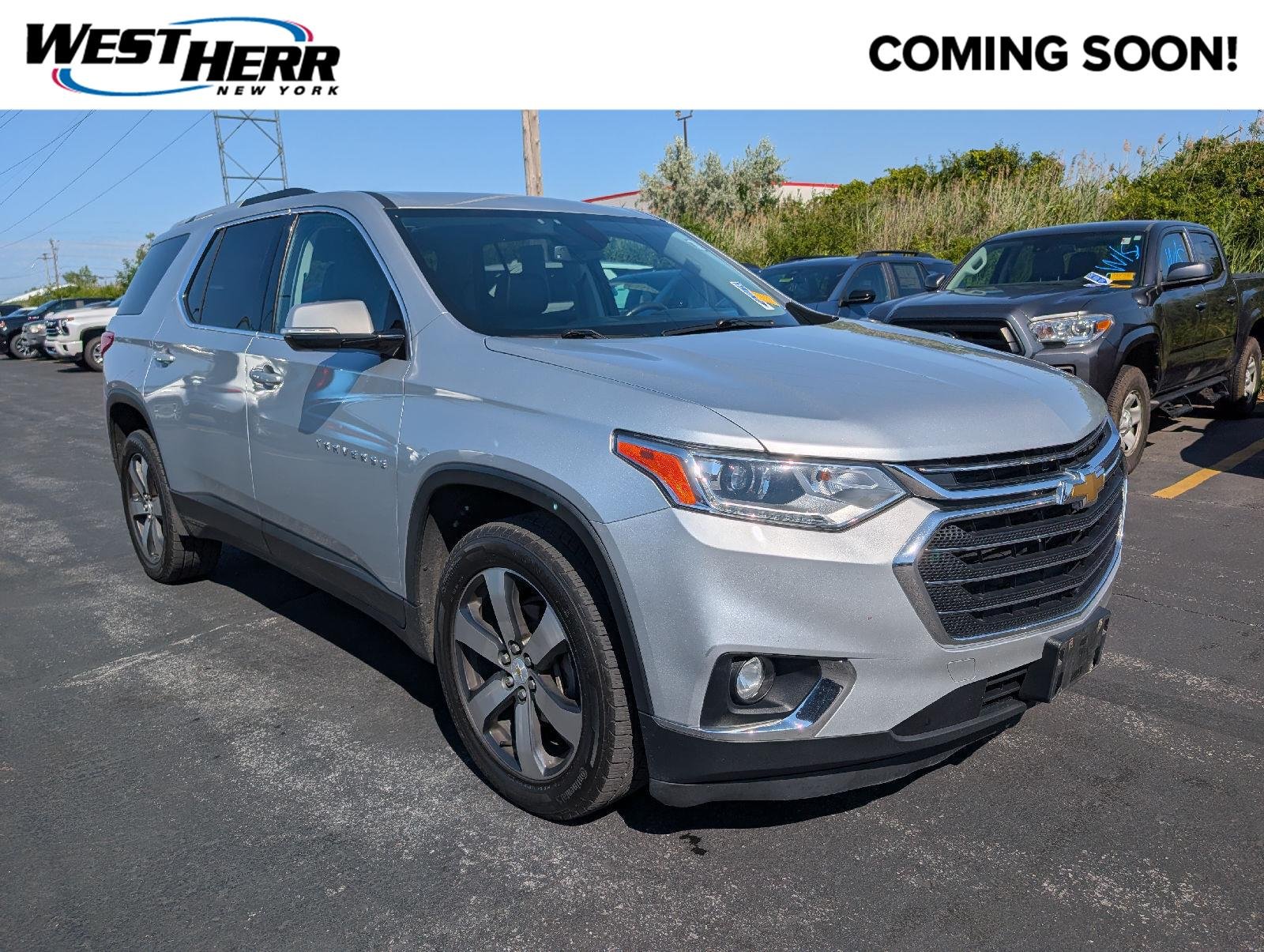 Used 2018 Silver Ice Metallic Chevrolet LT Leather image 1