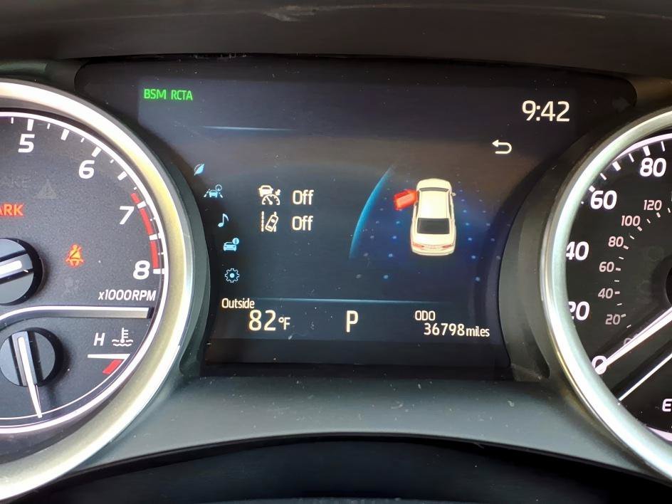 Used 2023 Supersonic Red Toyota XLE image 25