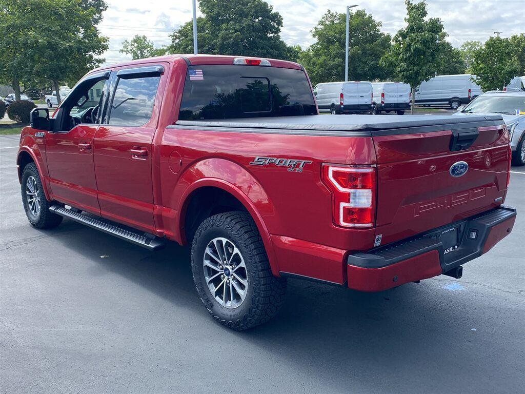 Used 2020 Rapid Red Metallic Tinted Clearcoat Ford XLT image 8