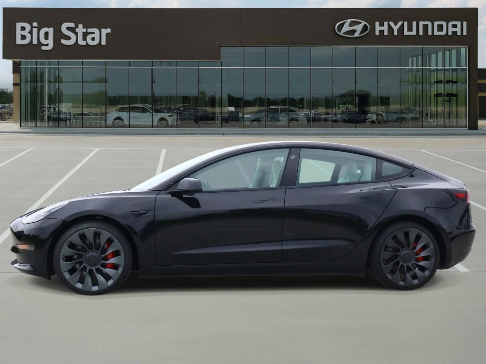 Used 2023 Tesla Model 3 Performance with VIN 5YJ3E1ECXPF516532 for sale in Friendswood, TX